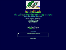 Tablet Screenshot of geckobeach.com